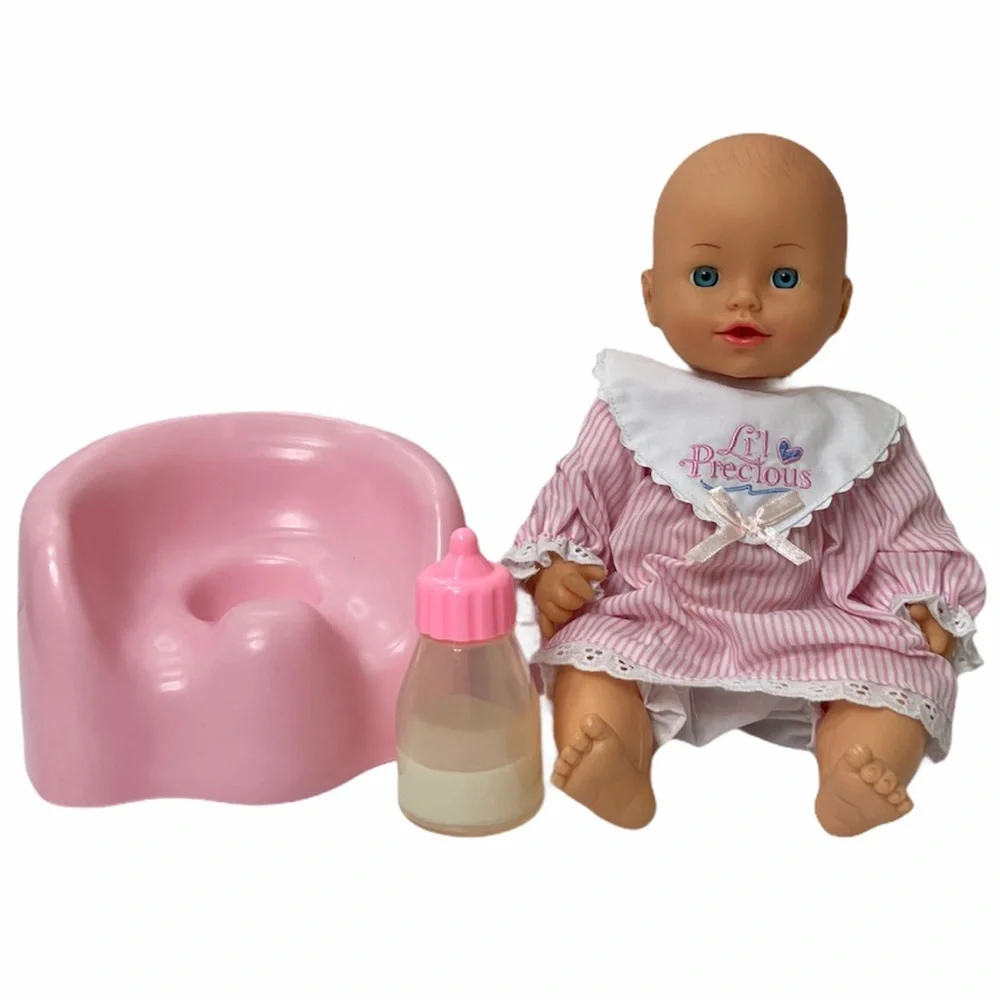 Potty Training Baby Doll, Potty & Bottle Set